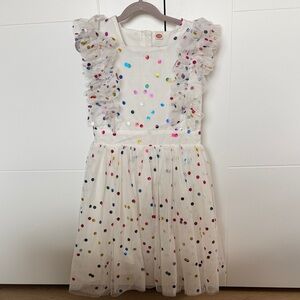 Colorful Polka Dot Kids Dress